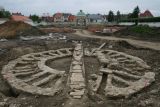 Odkryté původní základy Králičího kopce ze 17. století 24.5.2013
